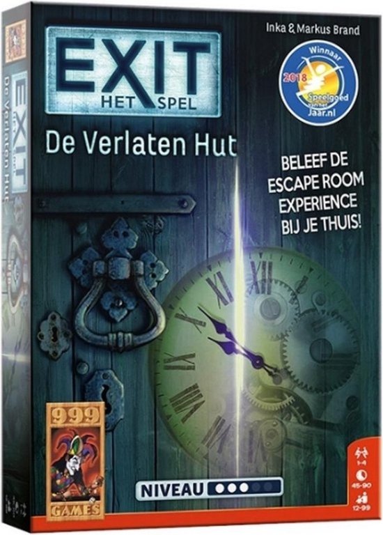 Thumbnail van een extra afbeelding van het spel Spellenbundel - 3 Stuks - Exit - De Verlaten Hut & Het Verboden Slot & De Onheilspellende Villa