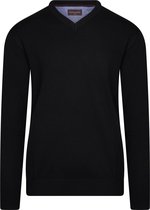 Cappuccino Italia - Heren Sweaters Pullover Black - Zwart - Maat S