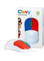 Clevy Kindermuis - Ergonomisch voor kinderen (USB/PC/Chromebook)
