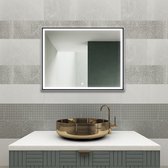 Spiegel met Verlichting - Badkamerspiegel - Wandspiegel - Spiegels - LED - Anti Condens - 100 cm breed