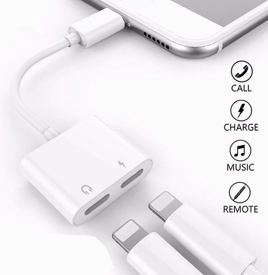 Apple Lightning iPhone - Audio Opladen wit | bol.com