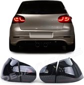 R20 / GTI Look LED Achterlichten LED Achter lampen lichten Zwart / Smoke voor Volkswagen Golf 5