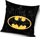 Batman Logo Sierkussens - Kussen - 40 x 40 inclusief vulling - Kussen van Polyester