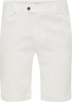 Mason | Korte broek wit rib