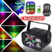 LED laser lamp - Blacklight - UV - ACCU - Stroboscoop - Lasers - Discolamp - Feestverlichting - Discobal - Laser - Discolamp kinderen - Discobol