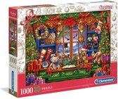 Bol.com Clementoni Classic Christmas Collection - Puzzel - 1000 stukjes - Volwassenen - Legpuzzel - Speelgoedwinkel aanbieding