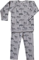 Snoozebaby Pyjama in safari grey (maat 74/80)