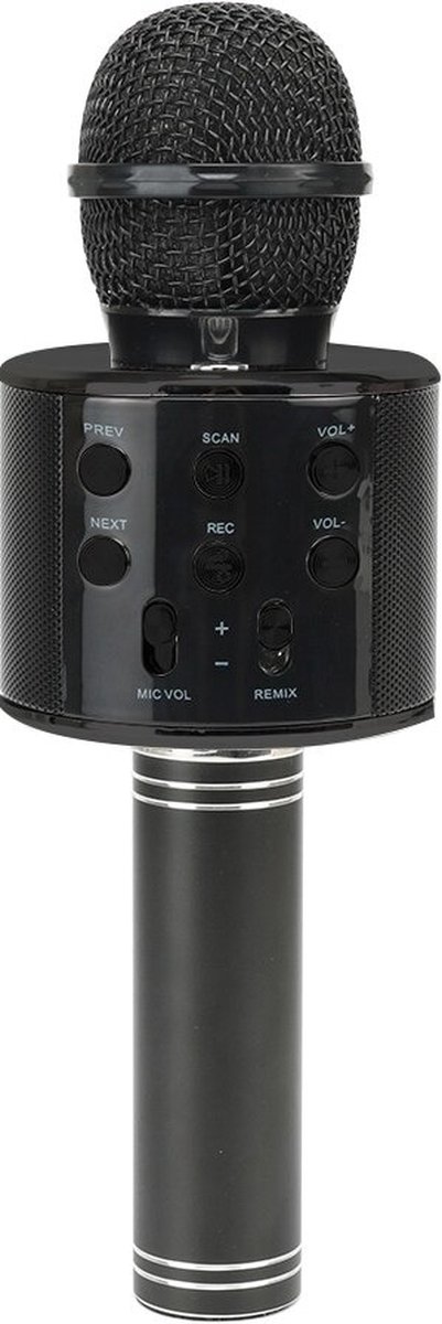 Karaoke Microfoon - Bluetooth Speaker - KTV - Zwart