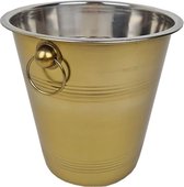 Luxe champagnekoeler- Wijnkoeler- Goud - 22 cm