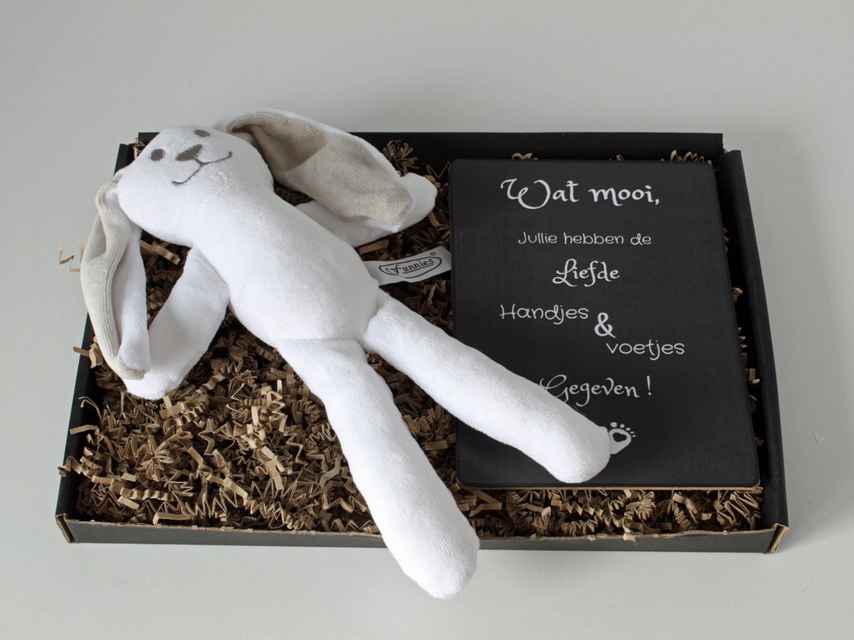 Goedkoopste Brievenbus cadeau Kaya Wit - cadeau geboorte - kraamcadeau