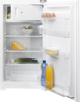 Inbouw koelkast met vriesvak 102 cm, E, LED