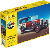 1:24 Heller 56729 Citroen B14 Normande Car - Starter Kit Plastic kit