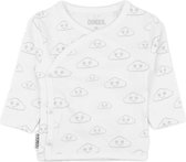 Donder | T-shirt | Lange Mouw | Overslag | Cloud Wit