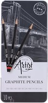 Creative Artist grafiet potloden - Potloden - 10 stuks