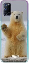 6F hoesje - geschikt voor OPPO A52 -  Transparant TPU Case - Polar Bear #ffffff