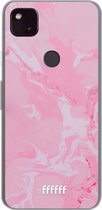 6F hoesje - geschikt voor Google Pixel 4a 5G -  Transparant TPU Case - Pink Sync #ffffff