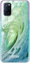 6F hoesje - geschikt voor OPPO A52 -  Transparant TPU Case - It's a Wave #ffffff