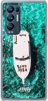 6F hoesje - geschikt voor OPPO Find X3 Neo -  Transparant TPU Case - Yacht Life #ffffff