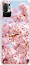 6F hoesje - geschikt voor Xiaomi Redmi Note 10 5G -  Transparant TPU Case - Cherry Blossom #ffffff
