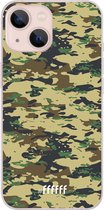 6F hoesje - geschikt voor iPhone 13 - Transparant TPU Case - Desert Camouflage #ffffff