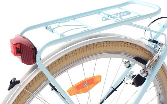 Ks Cycling Fiets 28 inch dames-citybike Casino met 6 versnellingen lichtblauw - 53 cm