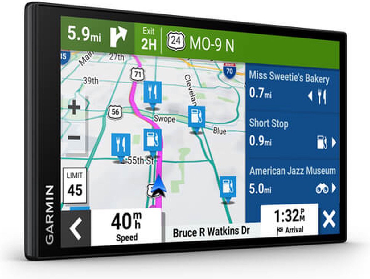 Garmin DriveSmart 76 - Navigatiesysteem Auto - Spraakbesturing - Smartphone meldingen - 7 inch scherm - Europa thumbnail 5
