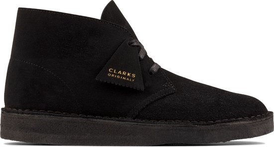 Clarks - Heren schoenen - Desert Coal - G - black suede - maat 12