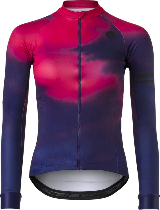 AGU Aqua Fietsshirt Lange Mouwen Trend Dames - Paars