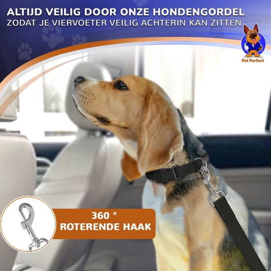 Pet Perfect Hondendeken Auto - Honden Achterbank & Kofferbak Beschermhoes - Autodeken - Hondenkleed - Pet Perfect