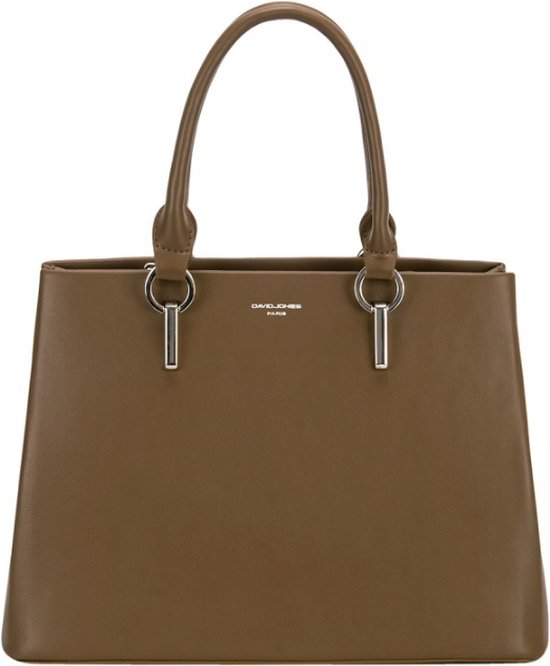 Handbag Sac David Jones Beige Tote Bag Sac Ã Main Cuir David Jones