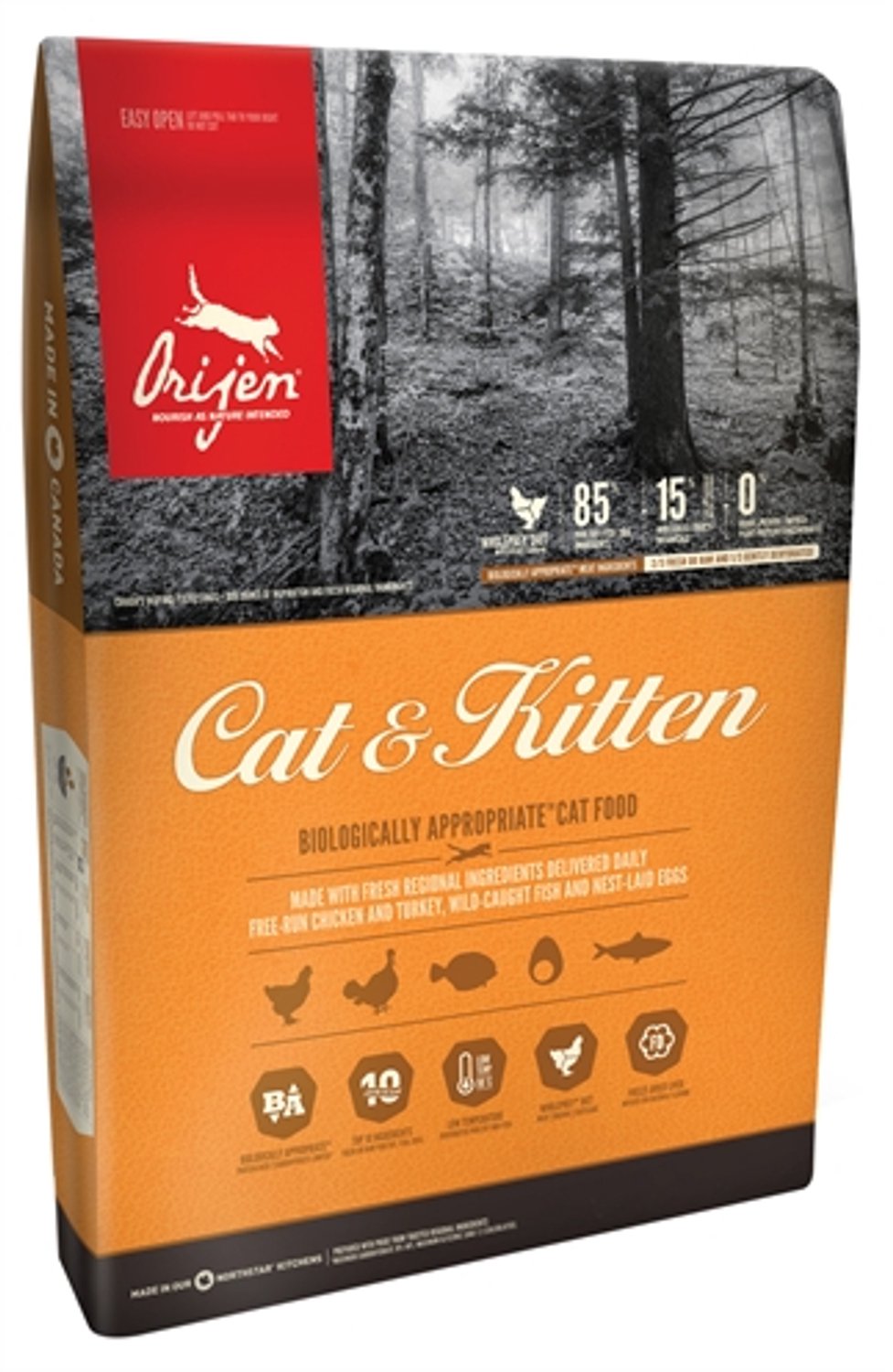 Orijen cat & kitten - 1,8 kg - 1 stuks