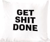 Sierkussen - Citation Motivation - Multicolore - 60 Cm X 60 Cm