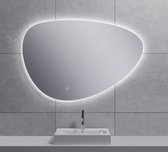 Bally Uovo Dimbare Condensvrije Spiegel Met LED Verlichting En Touch Schakelaar 100cm