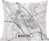 Sierkussen - Stadskaart Boxtel - Multicolor - 40 Cm X 40 Cm
