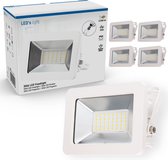 EasyFix LED Schijnwerpers voor buiten & binnen - IP65 - 3300 lm - 4x Wit