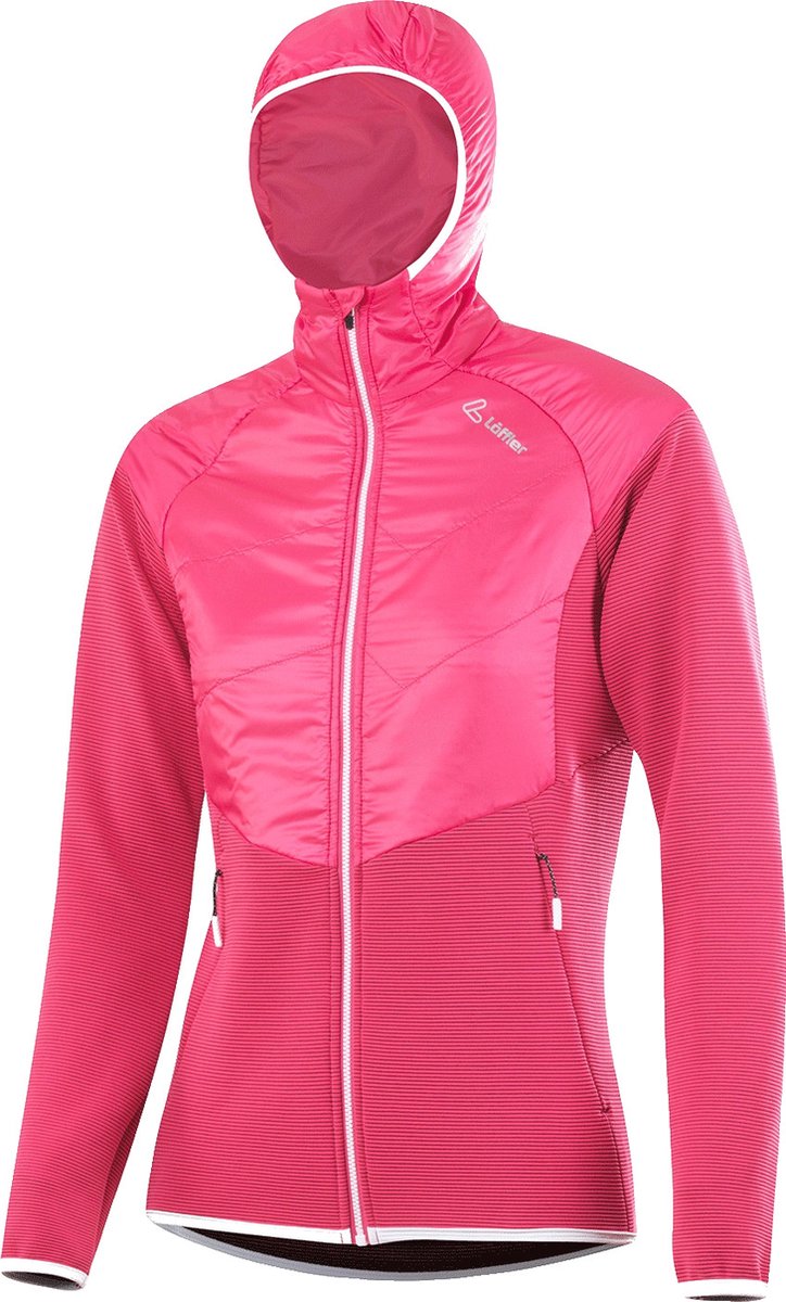 Löffler Outdoorjas Izzy Pl Active Dames Polyester Roze