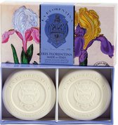 La Florentina - Sculpted Soap set Florentijnse Iris 2x115g