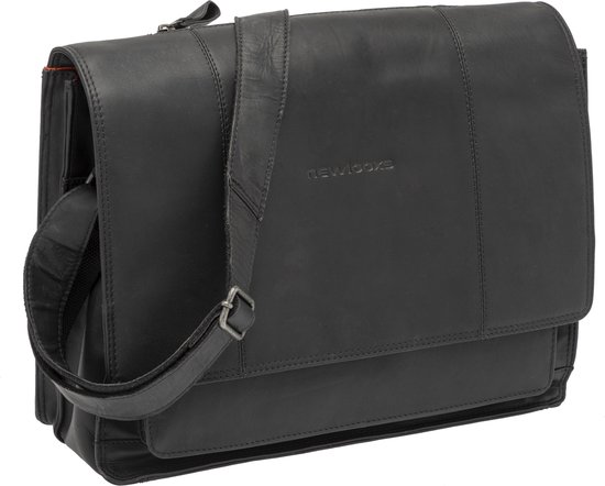 New Looxs sac pour ordinateur portable Fellini cuir noir