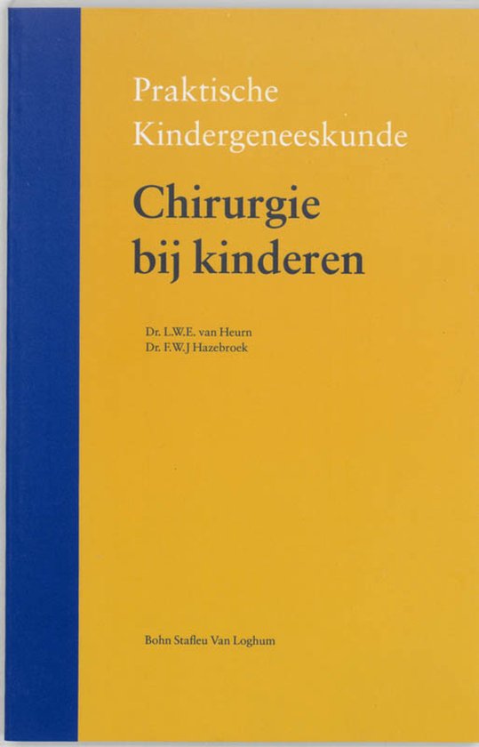 Praktische kindergeneeskunde  -   Chirurgie bij kinderen - cover