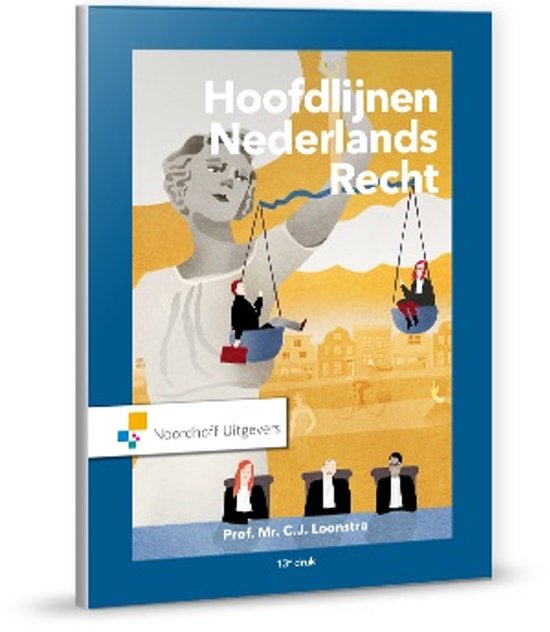 Hoofdlijnen Nederlands recht - cover