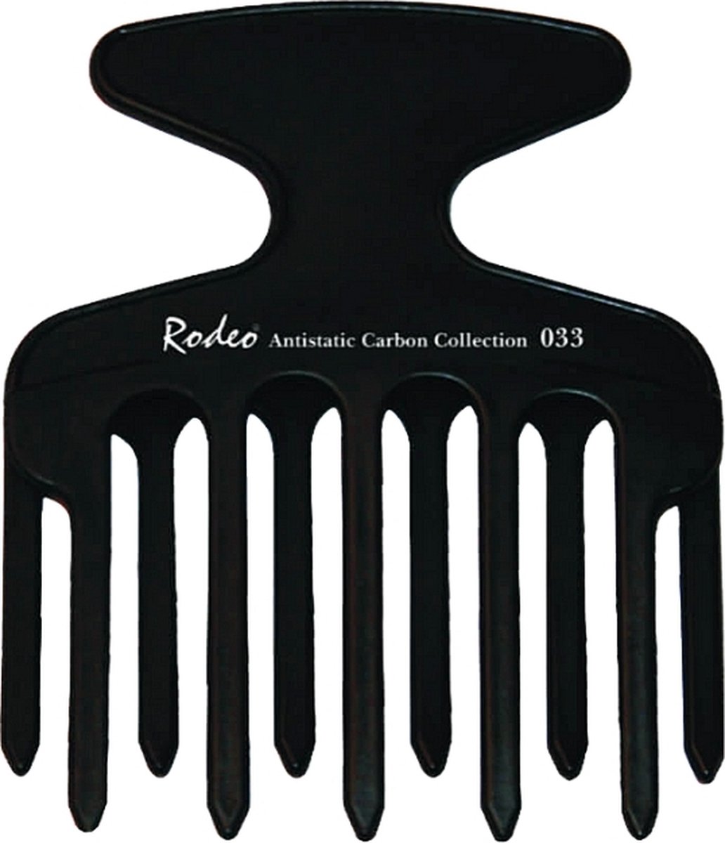 Rodeo Professionele Afrokam 033 -Antistatic Carbon Collection