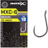 Matrix MXC-6 Barbless - Eyed (10 pcs) - Maat : size 18