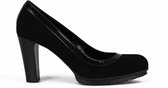 Andrea Catini Zwarte pumps met plateauzool