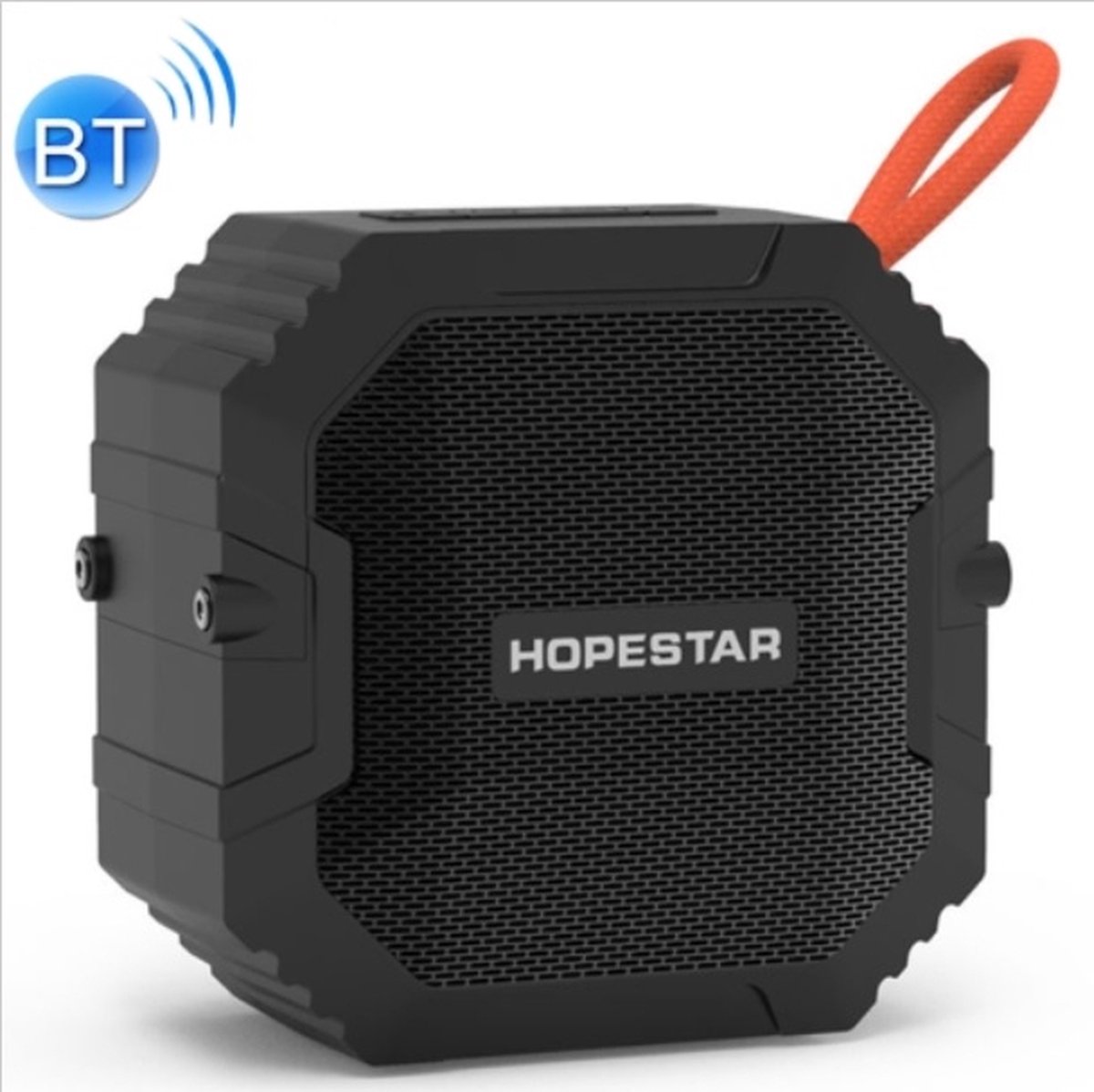 Nieuwe Hopestar T7 Zwart Outdoor Draagbare Mini Waterdicht Riding Draadloze Bluetooth Speaker IPX7 Waterdichte Outdoor Subwoofer 360 Stereo