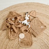 Gioia Giftbox essentials large sand - Jongen - Meisje - Unisex - Babygeschenkset - Kraamcadeau - Baby cadeau - Kraammand - Babyshower cadeau