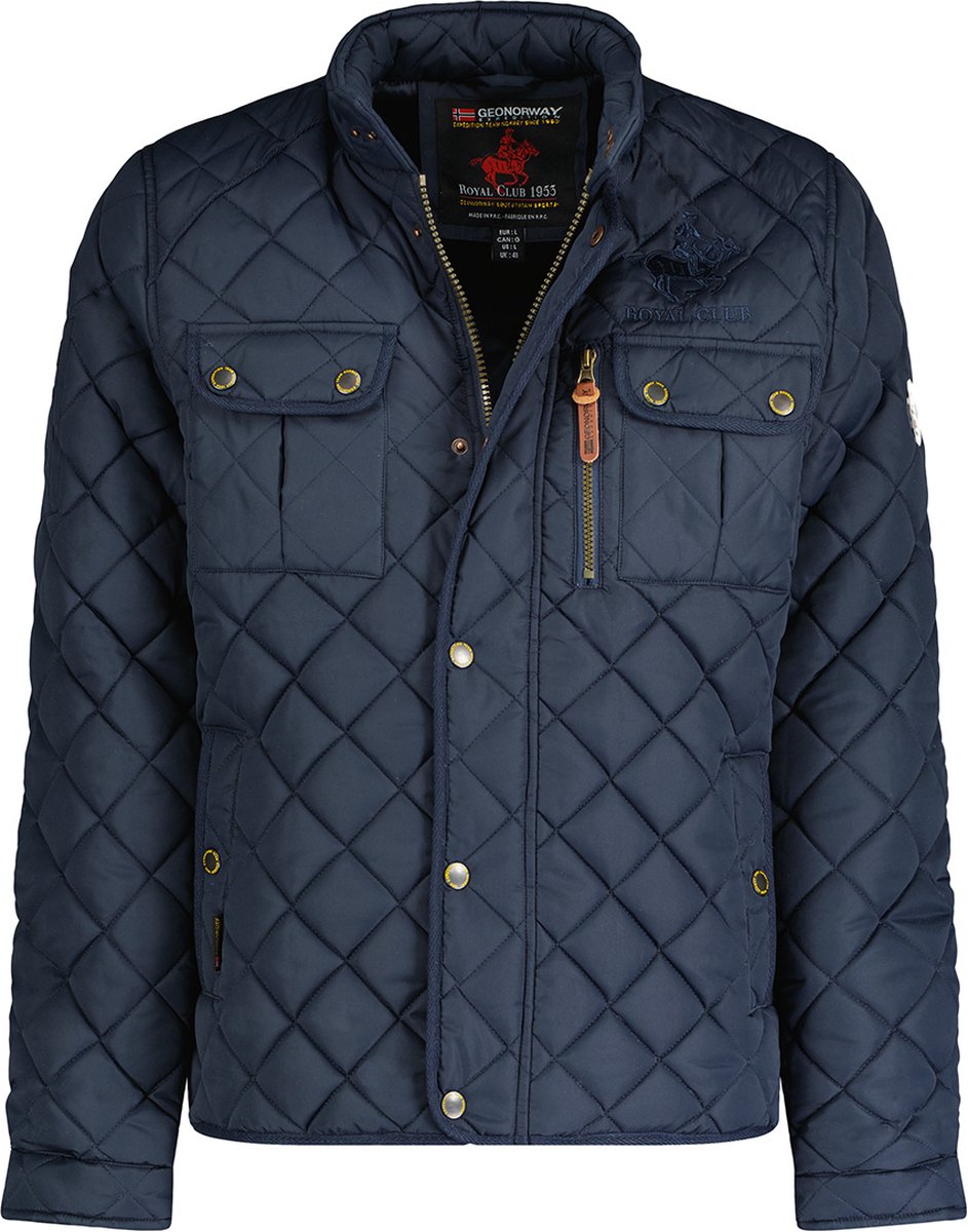 Geographical Norway Herenjas Beachwood winterjas WR813H/GN M zwart, zwart