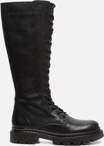 Ann Rocks Hoge veterboots zwart - Maat 38