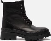 Ann Rocks Veterboots zwart - Maat 36