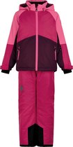 Color Kids Colorblock Ski Set Skipak - Maat 110  - Unisex - roze - paars - zwart