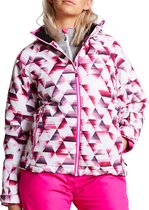 Dare 2b Wintersportjas - Maat 40  - Vrouwen - Roze/wit/paars